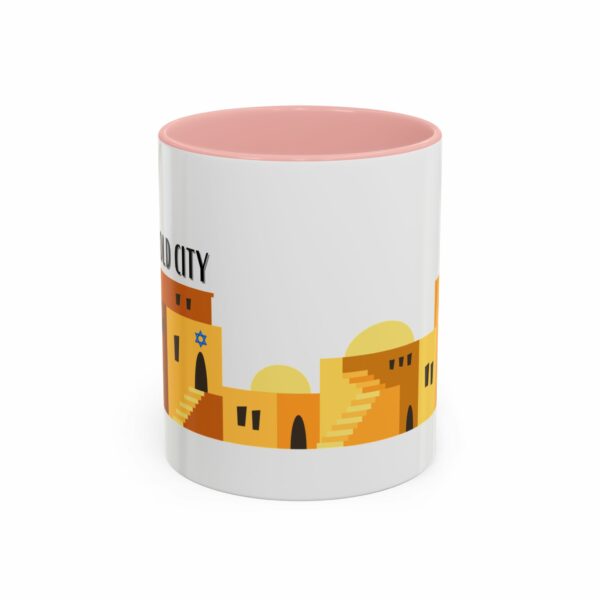 old city vintage jerusalem coffee mug | skyline accent mug old city vintage jerusalem coffee mug | skyline accent mug