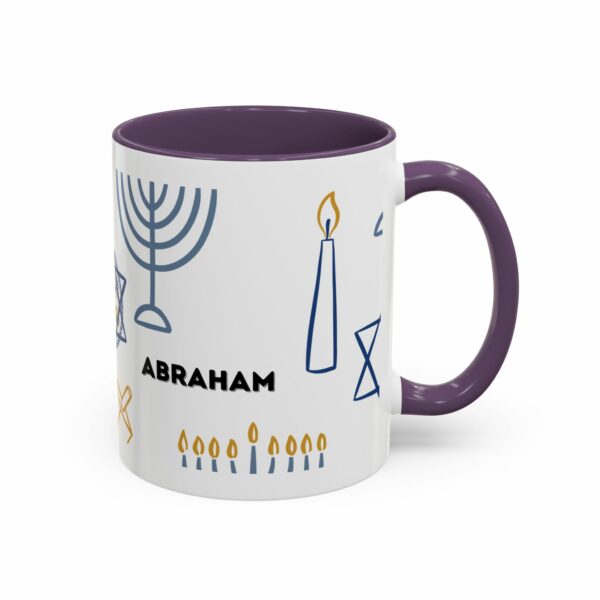 abraham ceramic coffee mug | inspirational accent design