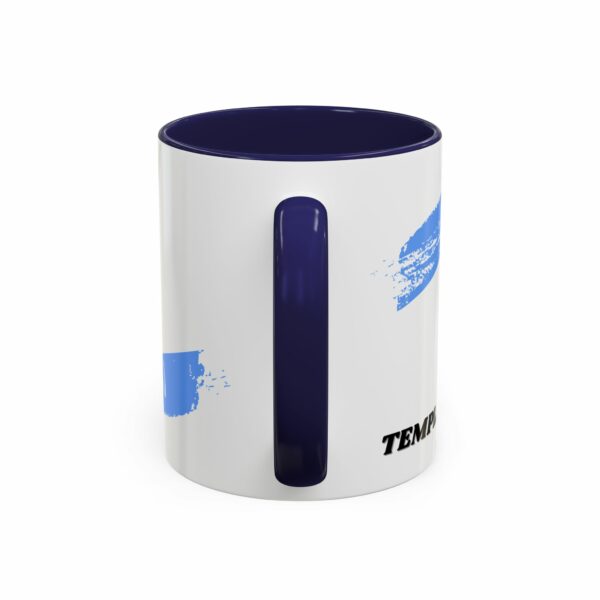 temple mount pagoda mug | japanese autumn scenic coffee mug