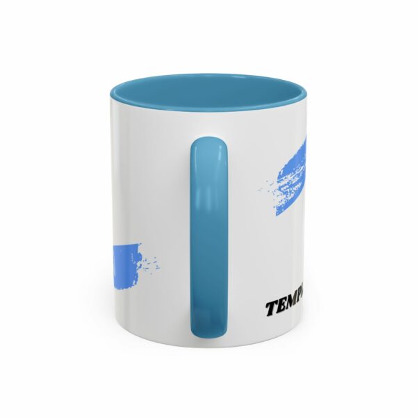 temple mount pagoda mug | japanese autumn scenic coffee mug