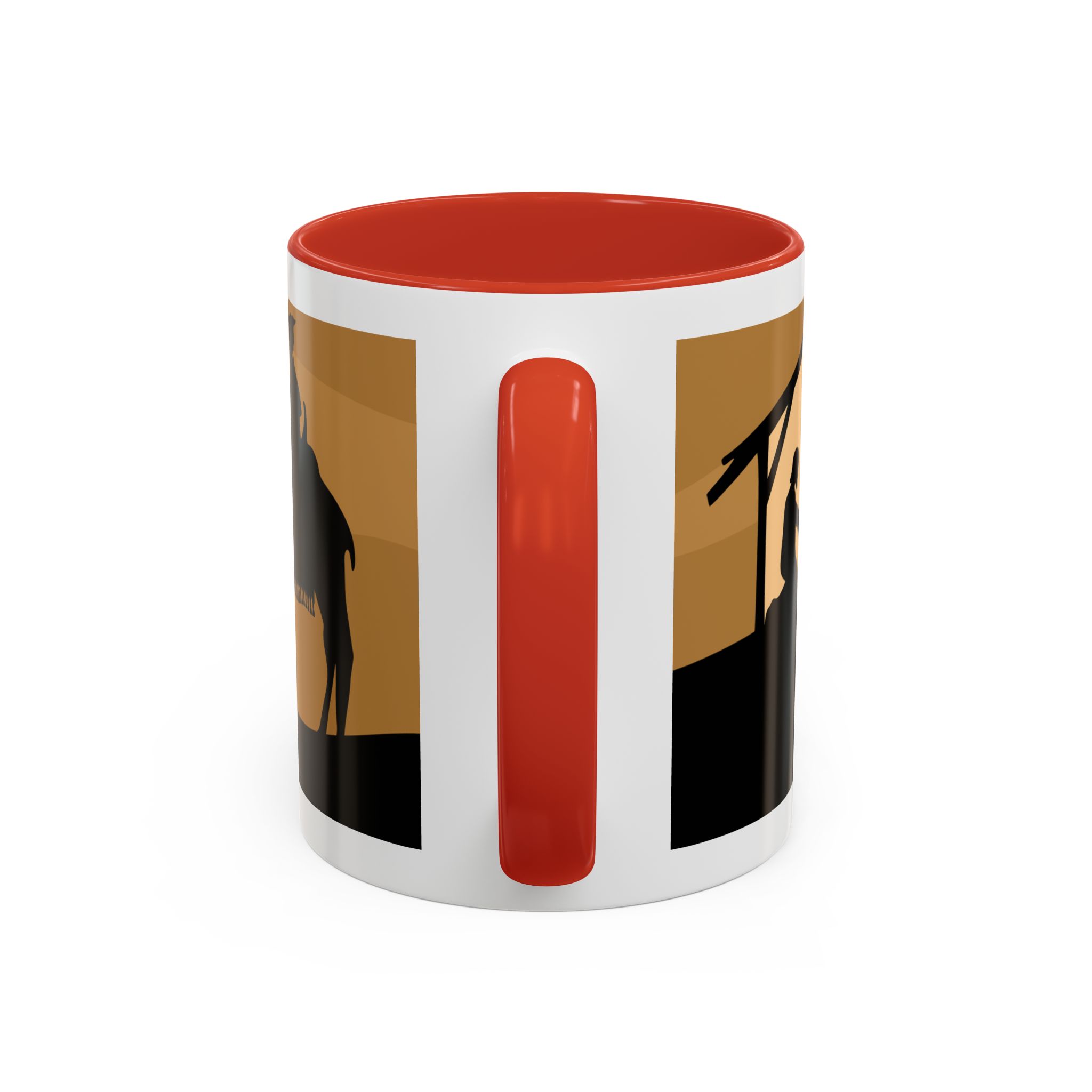 joseph nativity accent coffee mug | silhouette design joseph nativity accent coffee mug | silhouette design