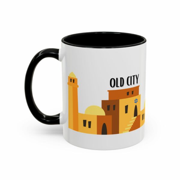 old city vintage jerusalem coffee mug | skyline accent mug old city vintage jerusalem coffee mug | skyline accent mug