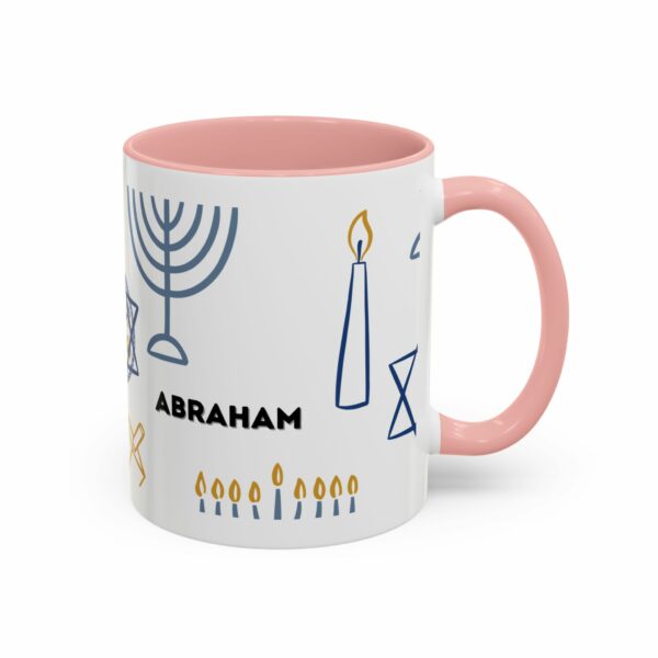 abraham ceramic coffee mug | inspirational accent design