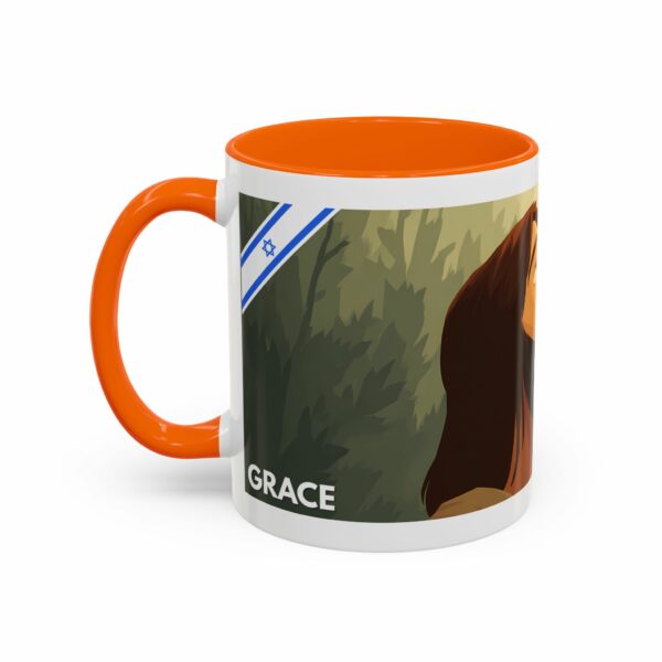 grace in faith coffee mug | jesus portrait christian accent mug