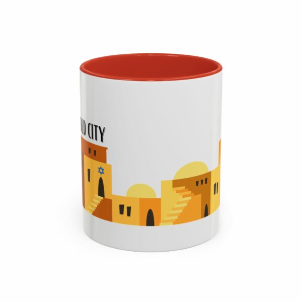 old city vintage jerusalem coffee mug | skyline accent mug old city vintage jerusalem coffee mug | skyline accent mug