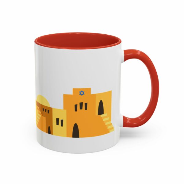 old city vintage jerusalem coffee mug | skyline accent mug old city vintage jerusalem coffee mug | skyline accent mug