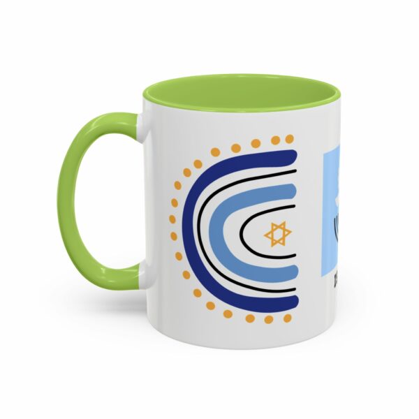 isaac accent mug | hanukkah menorah & dove coffee mug isaac accent mug | hanukkah menorah & dove coffee mug