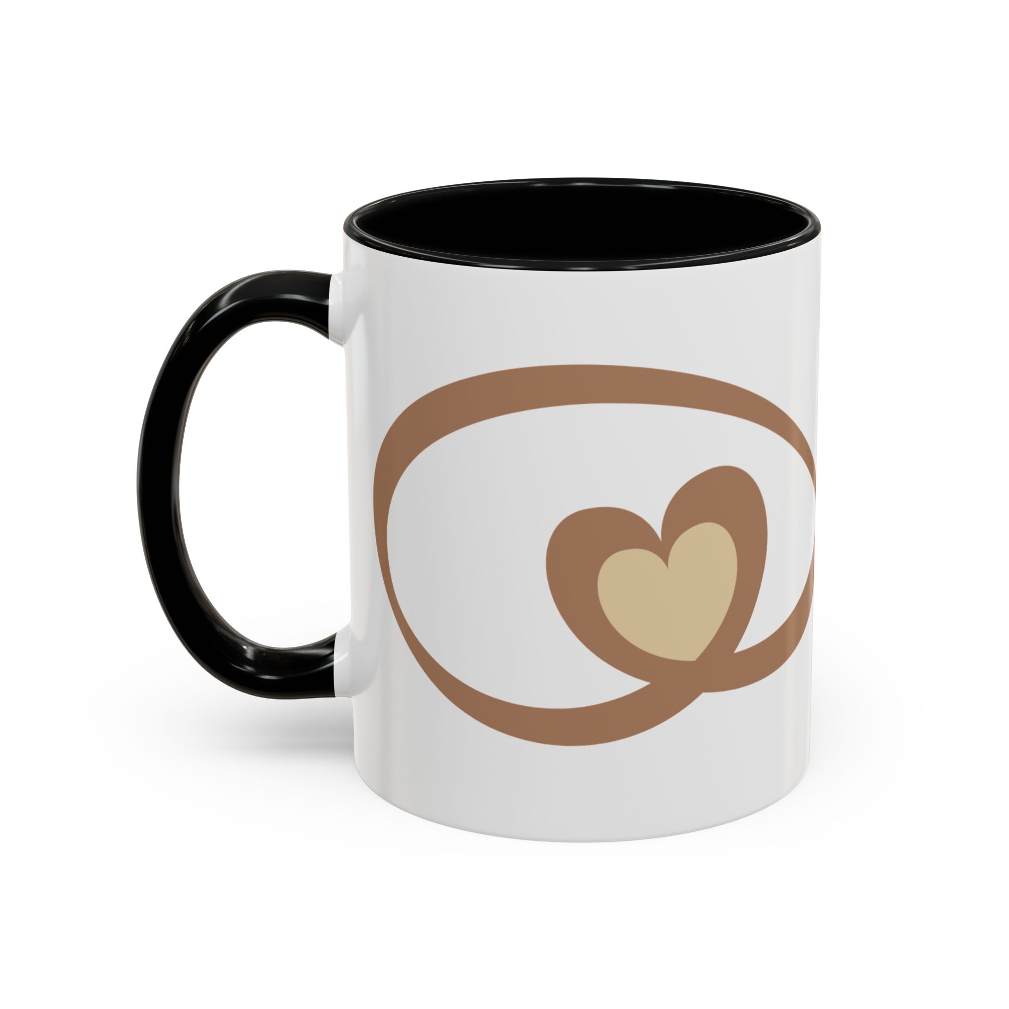 love israel coffee mug — heart design accent ceramic mug love israel coffee mug — heart design accent ceramic mug