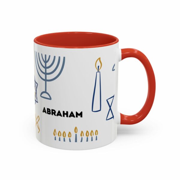 abraham ceramic coffee mug | inspirational accent design