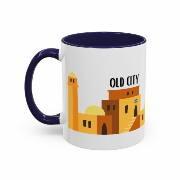 old city vintage jerusalem coffee mug | skyline accent mug old city vintage jerusalem coffee mug | skyline accent mug