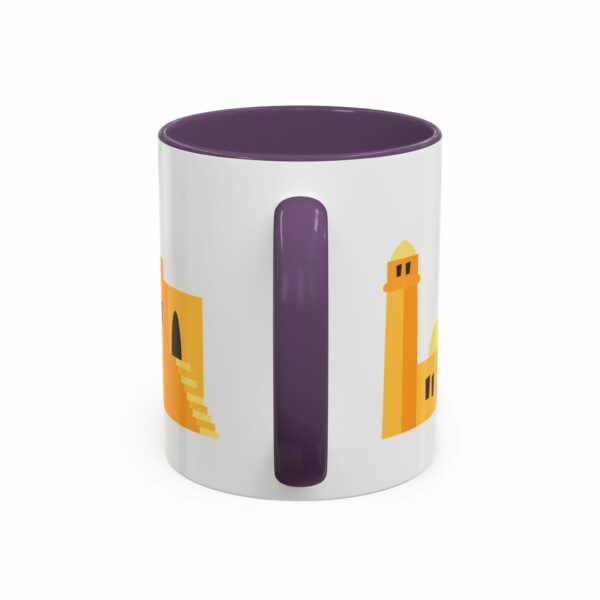 old city vintage jerusalem coffee mug | skyline accent mug old city vintage jerusalem coffee mug | skyline accent mug