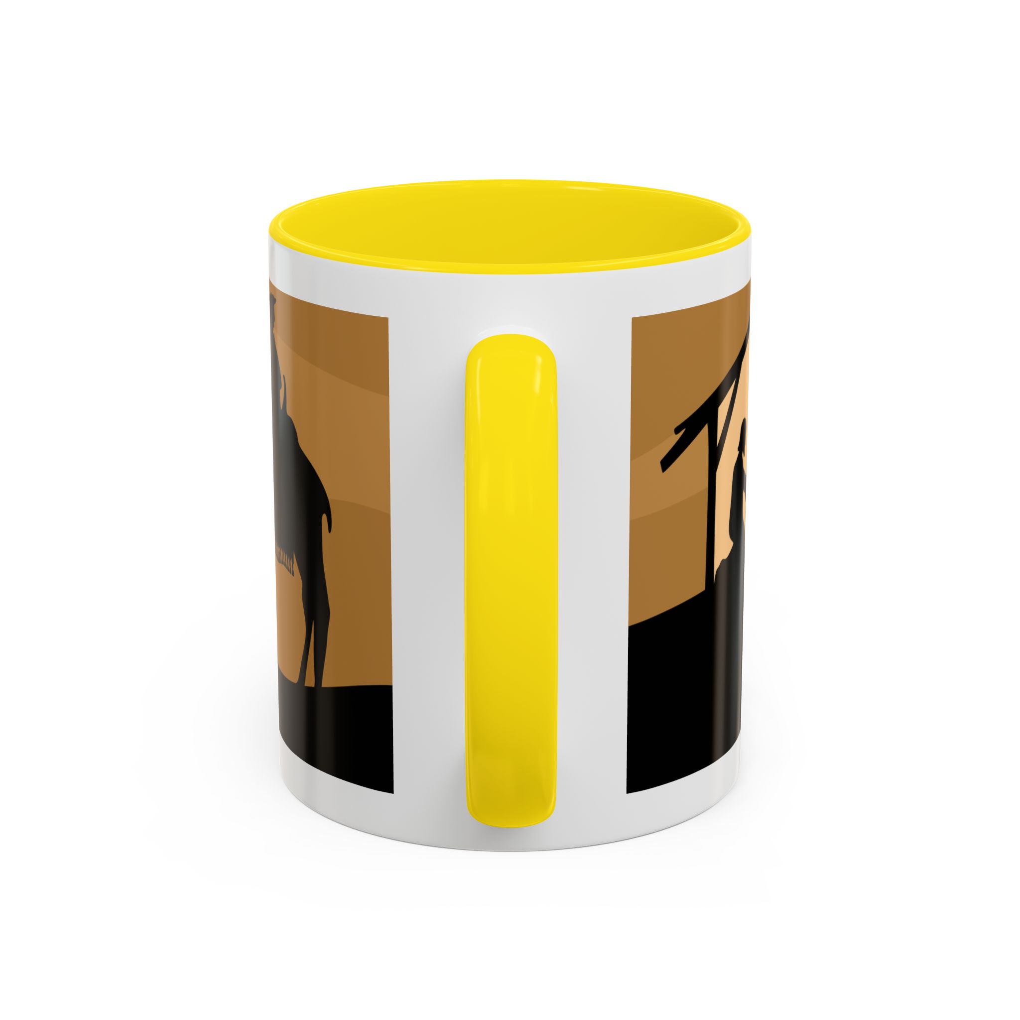 joseph nativity accent coffee mug | silhouette design joseph nativity accent coffee mug | silhouette design