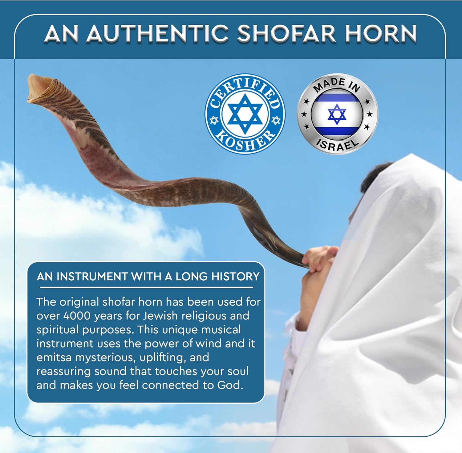 yomtov shalom handcrafted kosher kudu shofar from jerusalem | shofar?s king prestige collection yomtov shalom handcrafted kosher kudu shofar from jerusalem | shofar?s king prestige collection