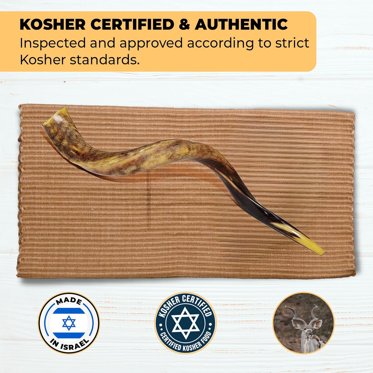 yomtov shalom handcrafted kosher kudu shofar from jerusalem | shofar?s king prestige collection yomtov shalom handcrafted kosher kudu shofar from jerusalem | shofar?s king prestige collection