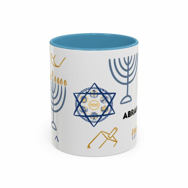 abraham ceramic coffee mug | inspirational accent design