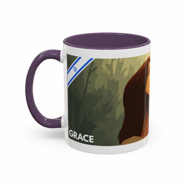 grace in faith coffee mug | jesus portrait christian accent mug