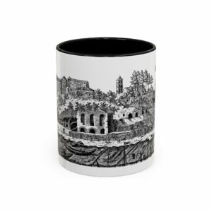 city of david coffee mug – historic jerusalem scenic design