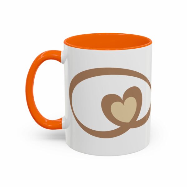 love israel coffee mug — heart design accent ceramic mug love israel coffee mug — heart design accent ceramic mug