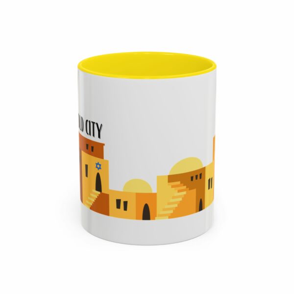 old city vintage jerusalem coffee mug | skyline accent mug old city vintage jerusalem coffee mug | skyline accent mug