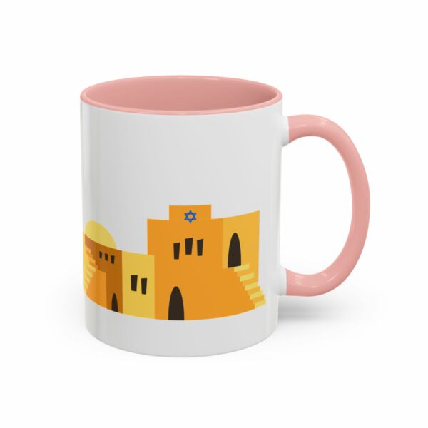 old city vintage jerusalem coffee mug | skyline accent mug old city vintage jerusalem coffee mug | skyline accent mug