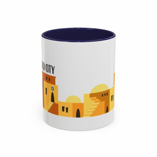 old city vintage jerusalem coffee mug | skyline accent mug old city vintage jerusalem coffee mug | skyline accent mug