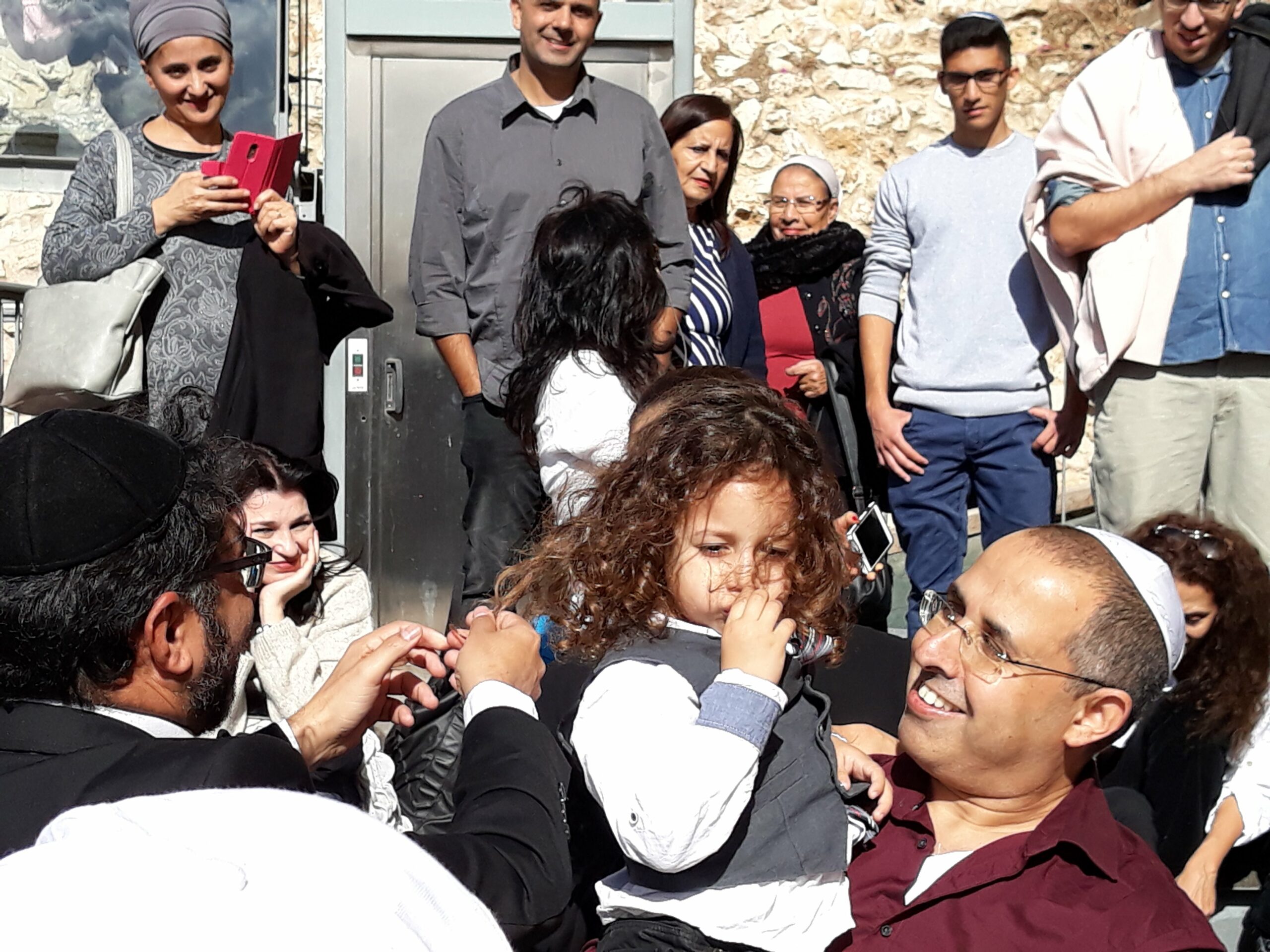 Bar Mitzvah at the Western Wall — Jerusalem Packages Bar Mitzvah ceremony